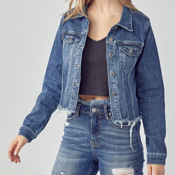 Risen Jeans Jackets Coats Risen Jeans Distressed Vintage